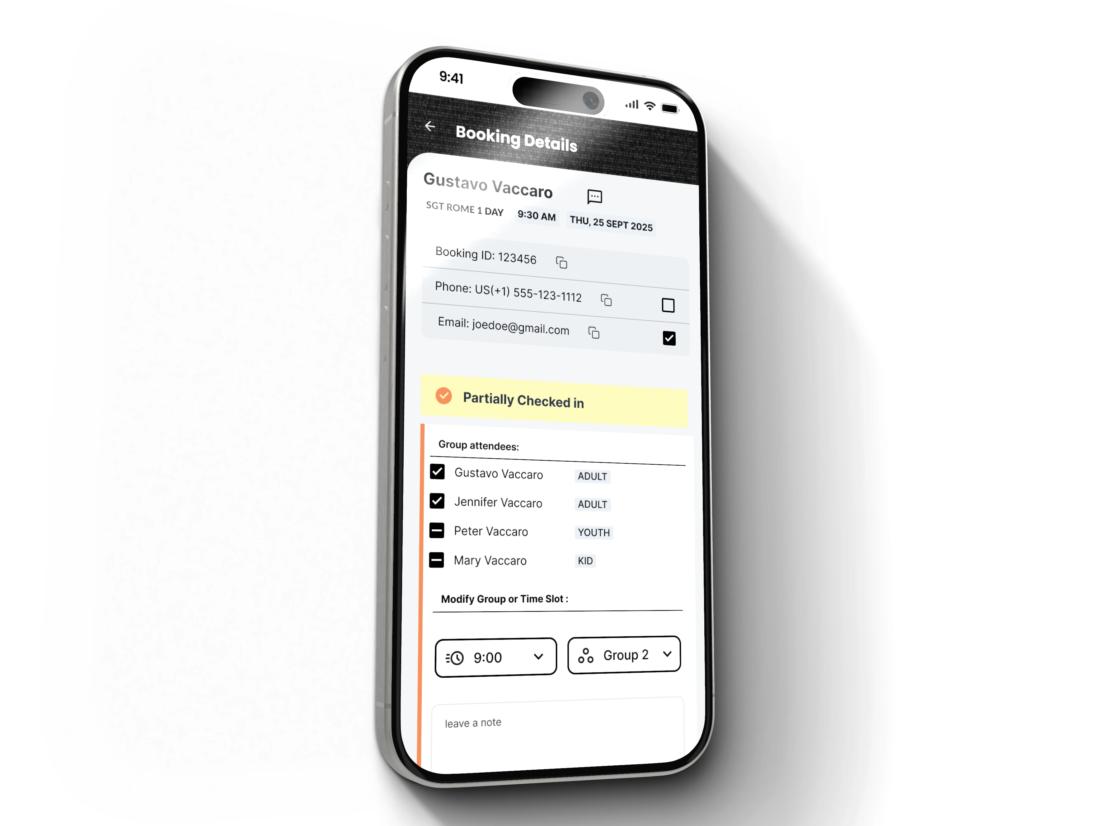 Chcek-In App