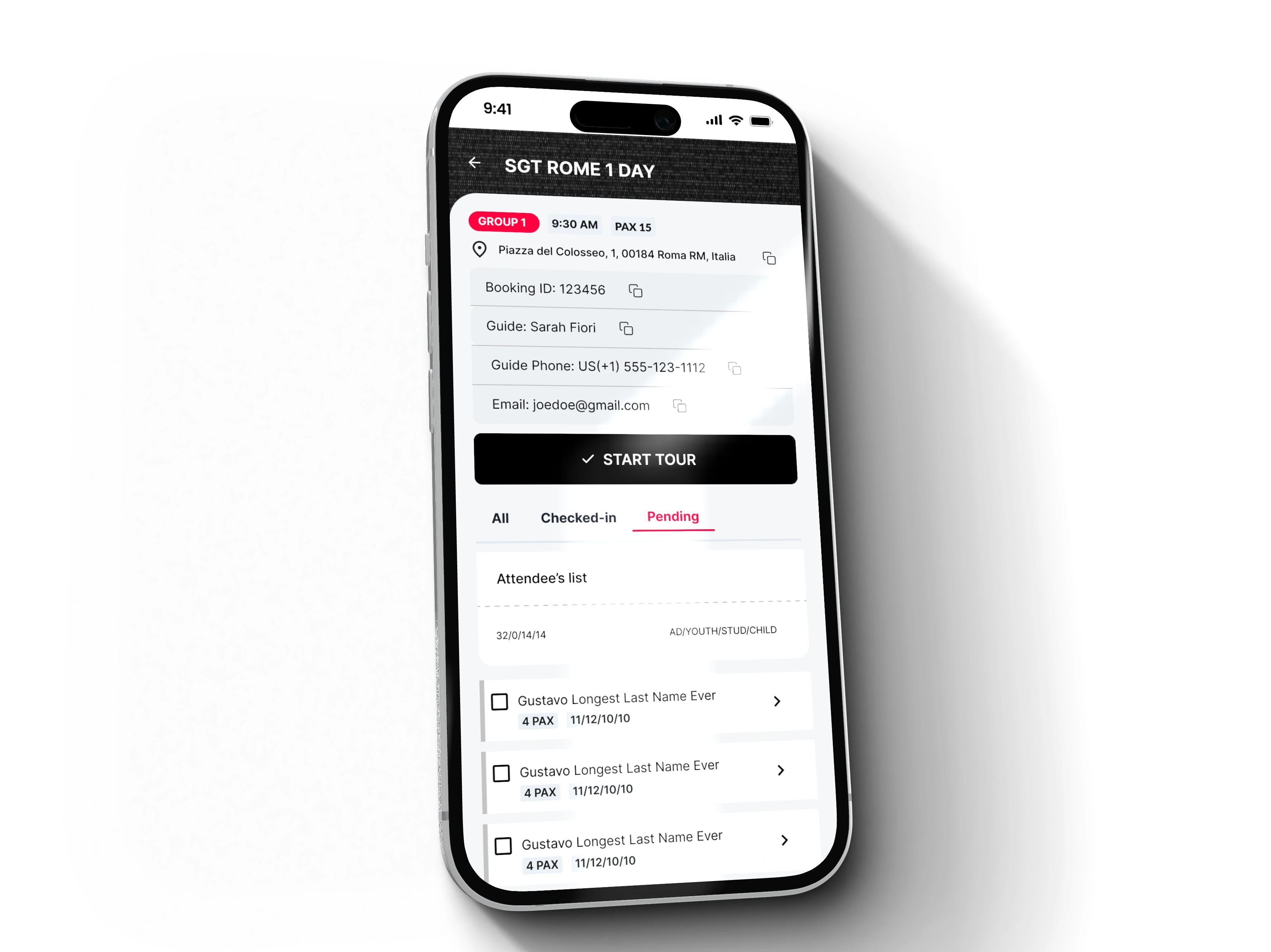 Chcek-In App